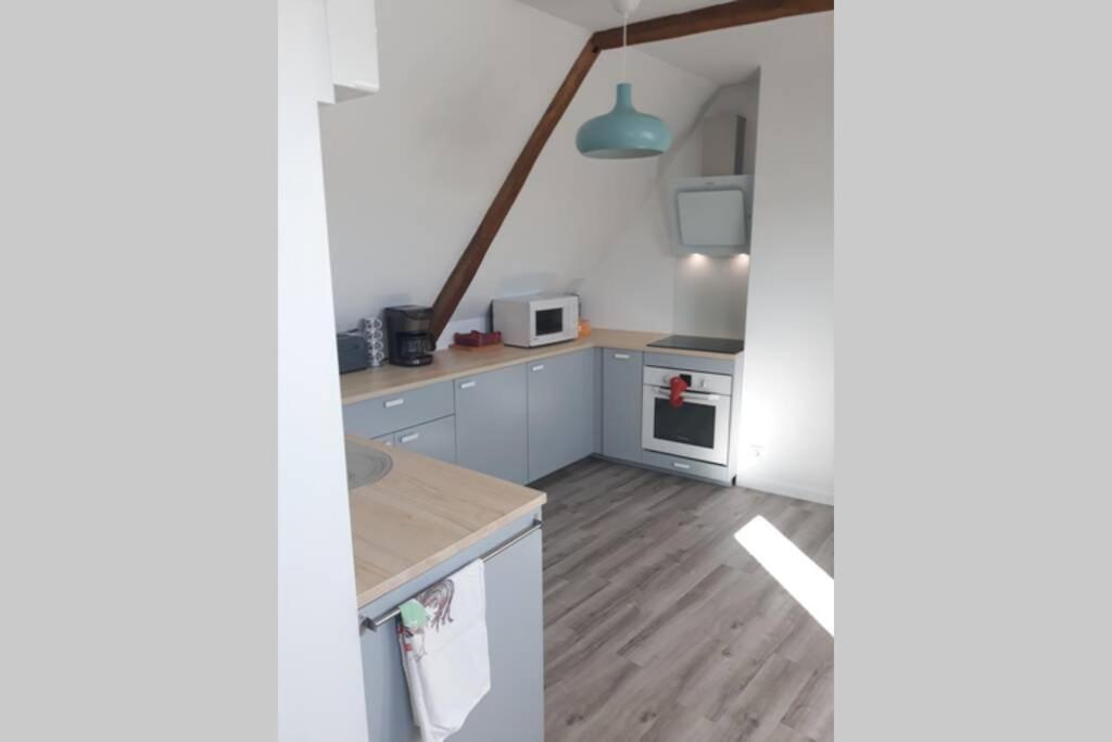 Appartement Dans Maison De 1789 Au Centre De Vitre Екстериор снимка